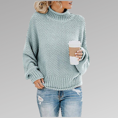 Emily | Jumper med hög krage