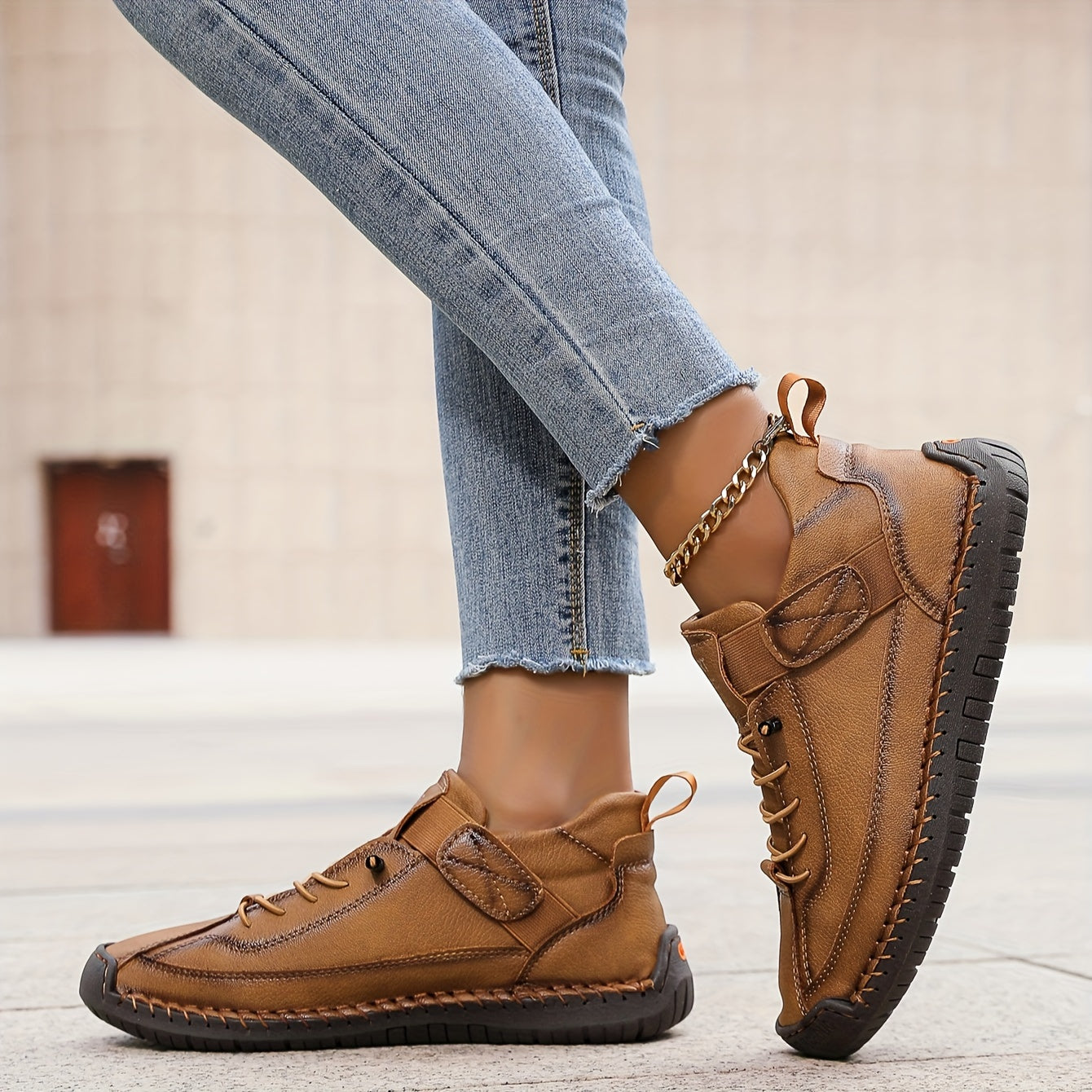 Atlas | Casual sneakers med snörning