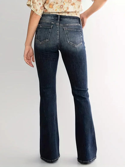 Amelie | Utsvängda jeans