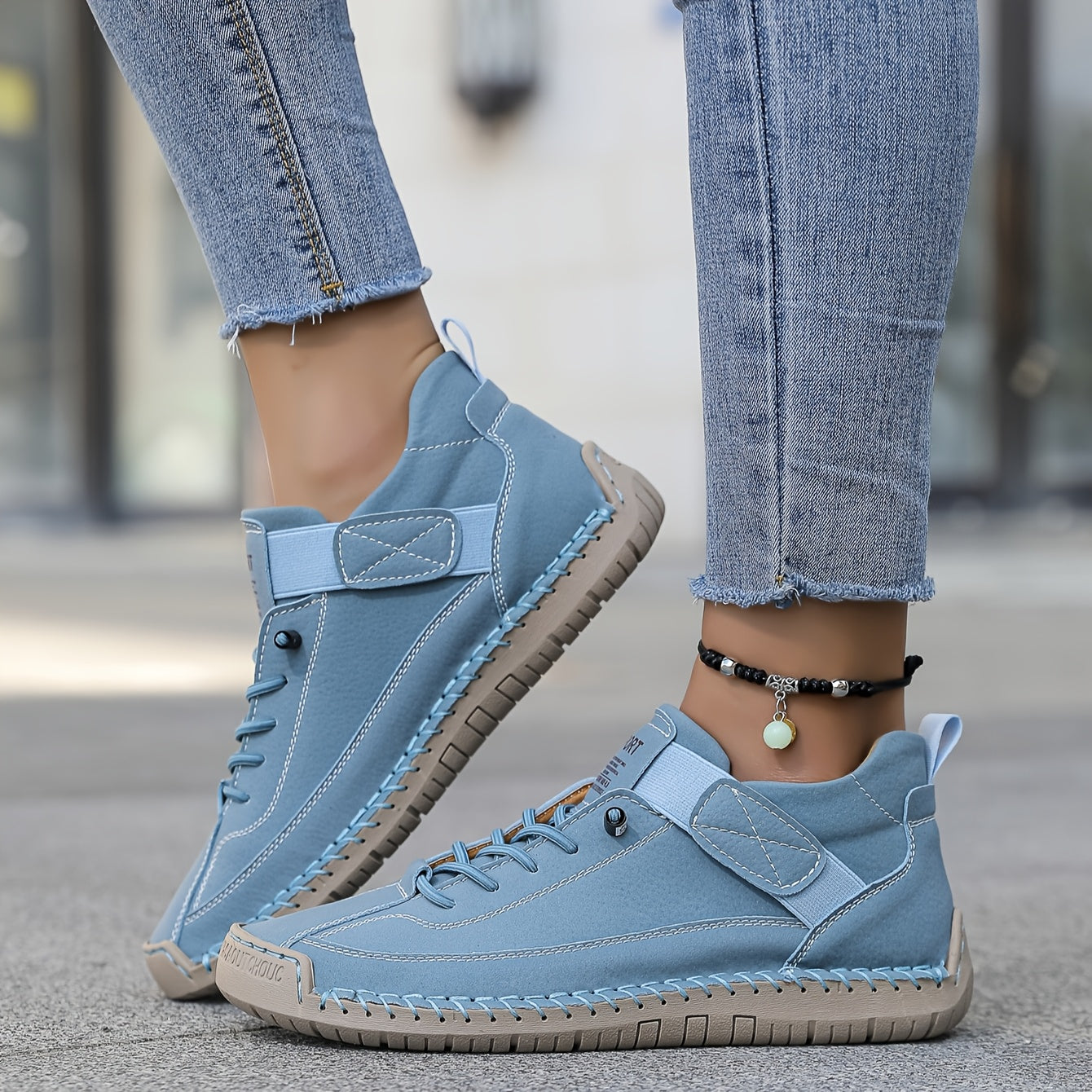 Atlas | Casual sneakers med snörning