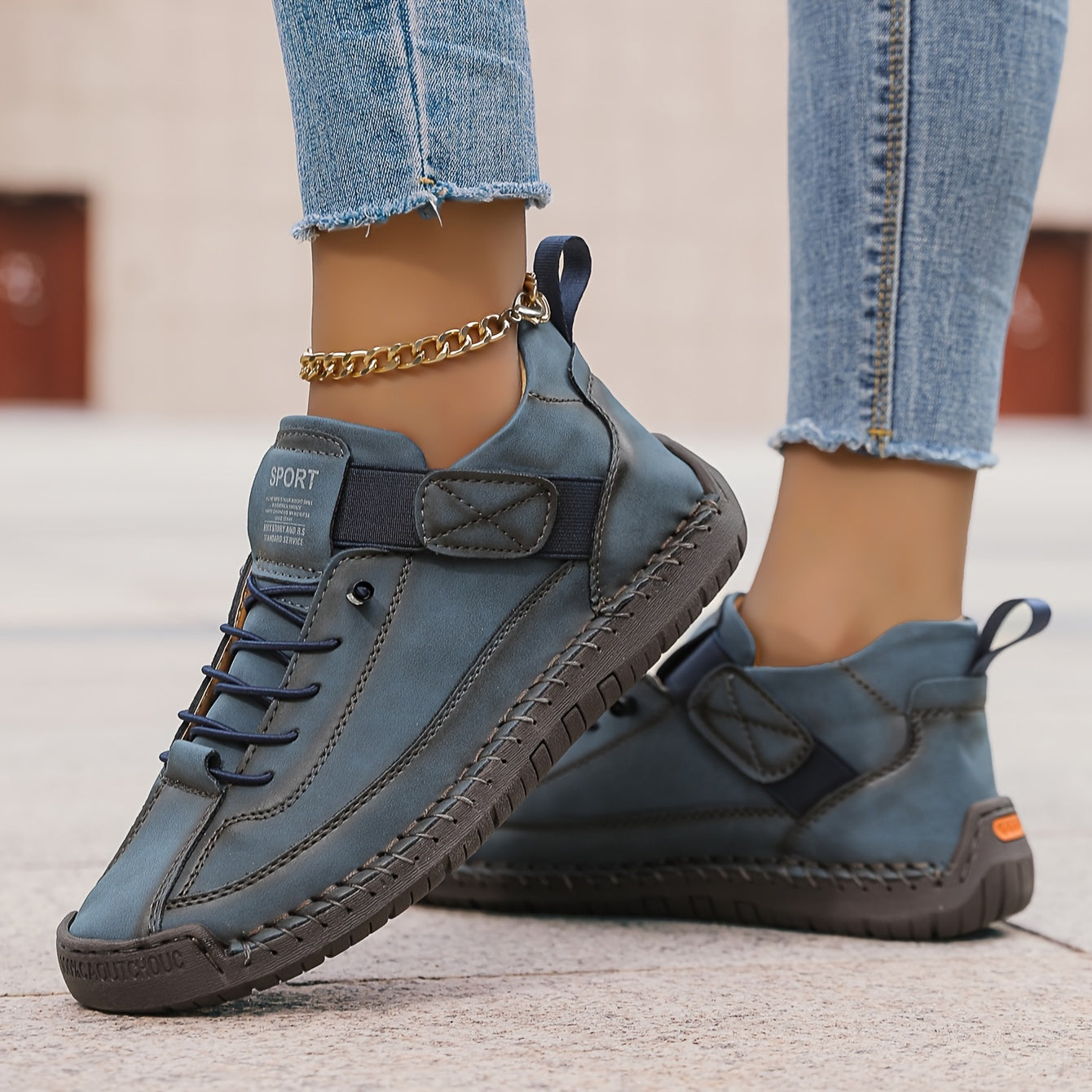 Atlas | Casual sneakers med snörning