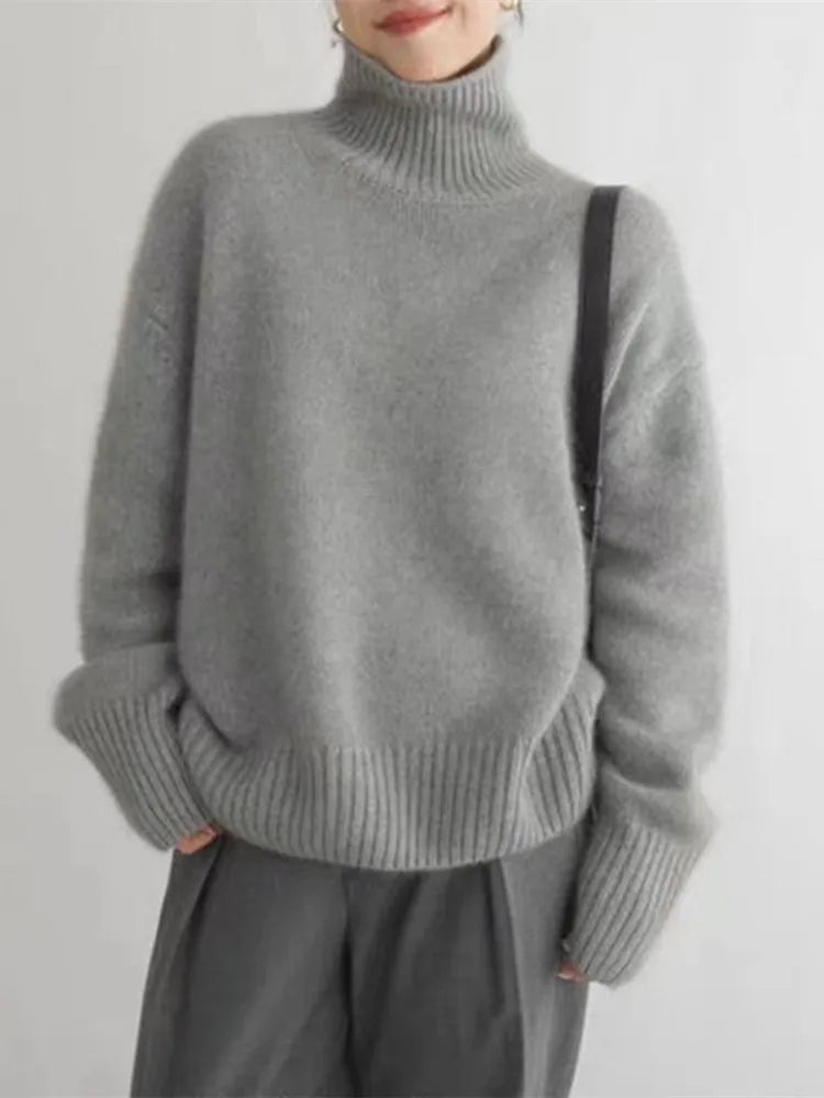 Linea | Forhøjet Rullekrave Pullover