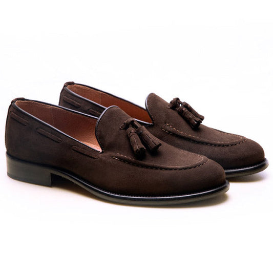 Enzo | Vintage-inspirerade loafers med tofsar